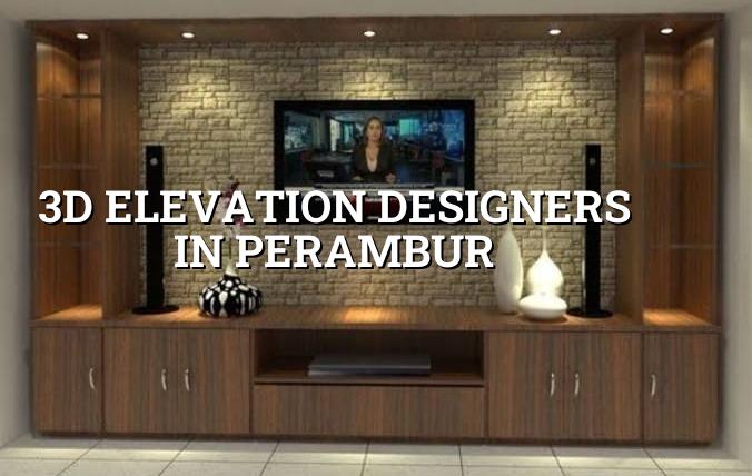 3D elevation designers in Perambur for Chennai house plans