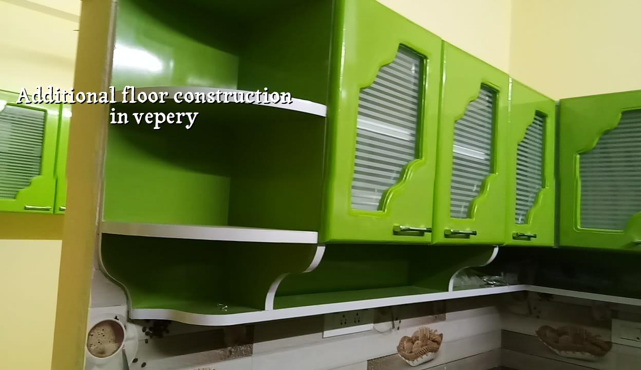 Additional floor construction in Vepery, Chennai