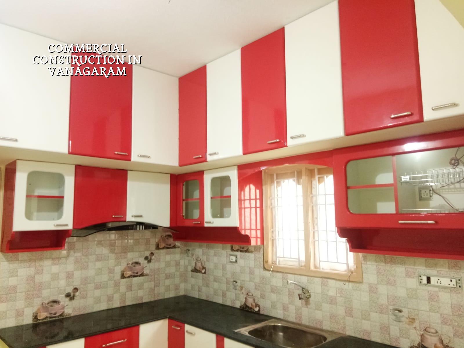 Commercial construction in Vanagaram, Chennai