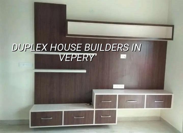 Duplex house builders in Vepery Chennai