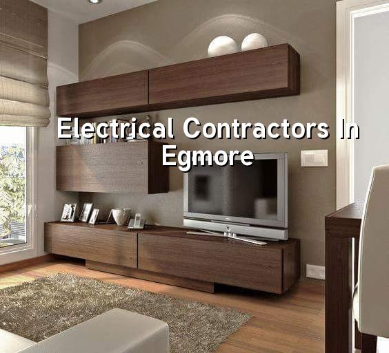 Electrical contractors in Egmore Chennai for wiring, panels and safe installation