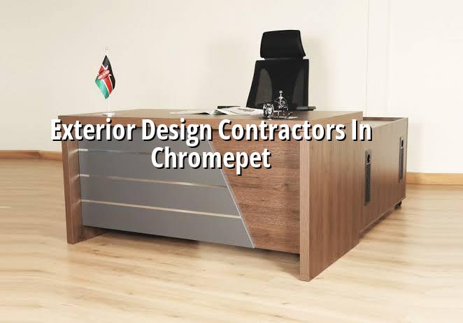 Exterior design contractors in Chromepet for house elevation and facade works in Chennai