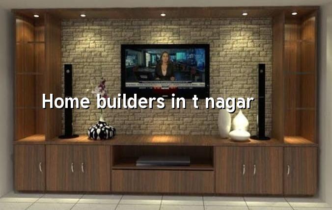 Home builders in T. Nagar Chennai working on a residential site