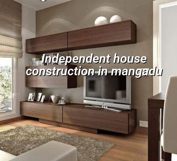 Independent house construction in Mangadu Chennai