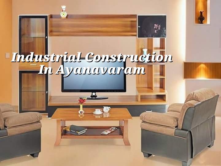 Industrial construction in Ayanavaram, Chennai