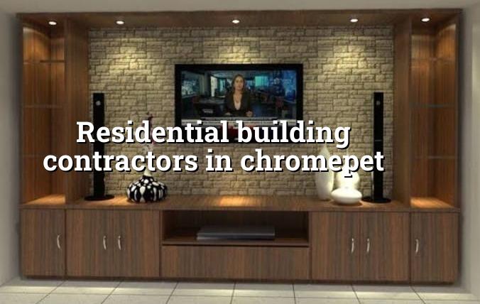 Residential building contractors in Chromepet, Chennai